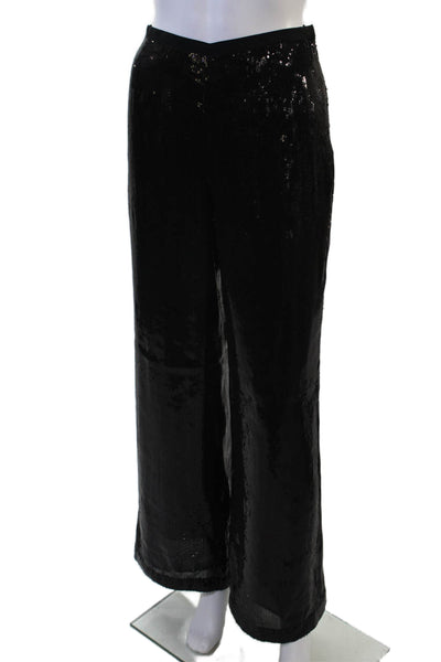 Neiman Marcus Women Dress Pants Black Polyester Hook and Eye Size 4