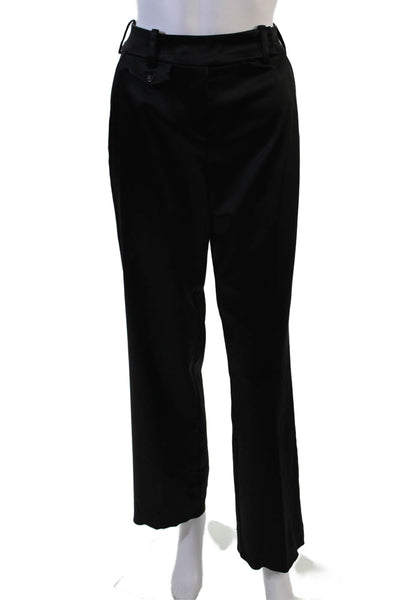 St. John Evening By Marie Gray Unisex Dress Pants Black Button Size 4