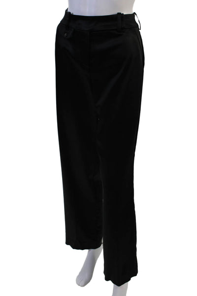 St. John Evening By Marie Gray Unisex Dress Pants Black Button Size 4