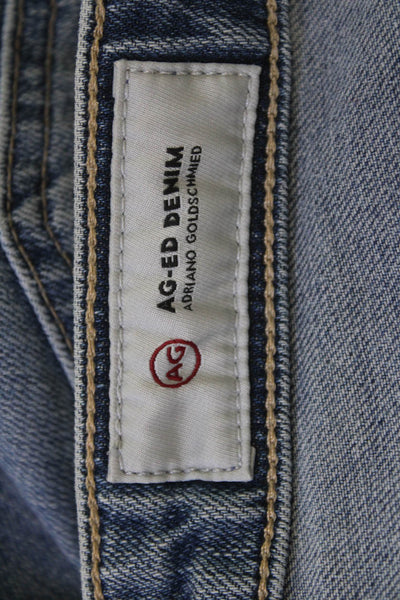 AG Adriano Goldschmied Womens Cropped Blue Jeans Size 26