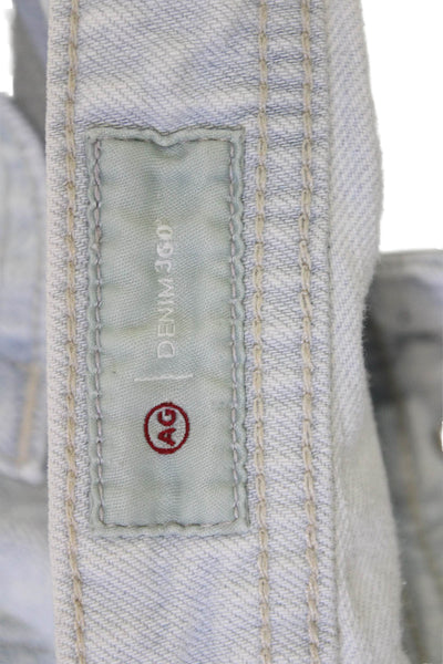 AG Adriano Goldschmied Mens Straight Light Blue Jeans Size 31