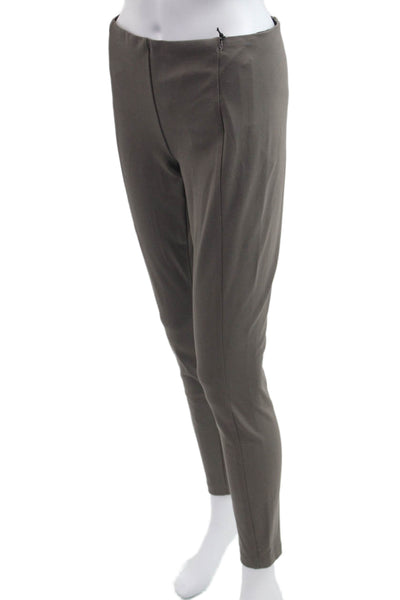 Rachel Zoe Womens Ankle Dress Pants Brown Hook & Eye Size 6
