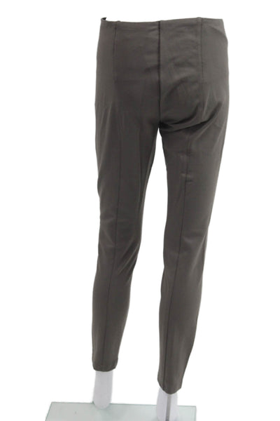 Rachel Zoe Womens Ankle Dress Pants Brown Hook & Eye Size 6