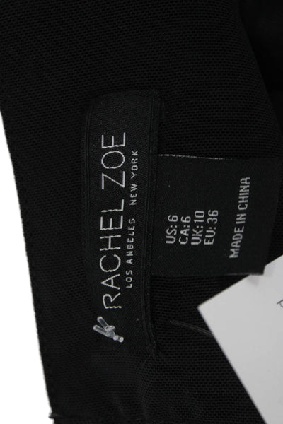 Rachel Zoe Womens Ankle Dress Pants Brown Hook & Eye Size 6