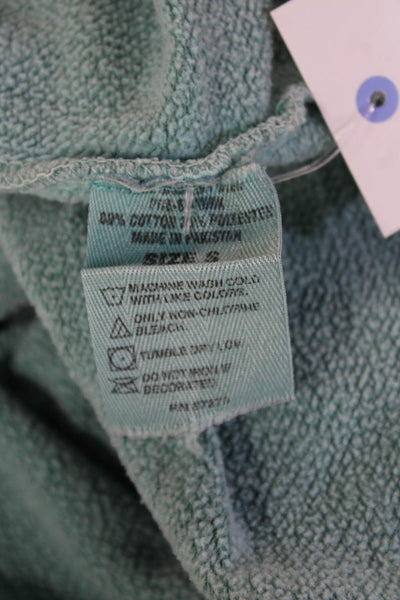 Madhappy Unisex Pullover Hoodie Green Graphic Cotton Blend Size S