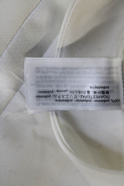 Zara Women Mini Skort White Polyester Size XS