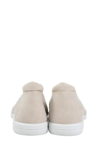 CL By Laundry Womens Captain Slide On Flats Beige Size 10 Medium