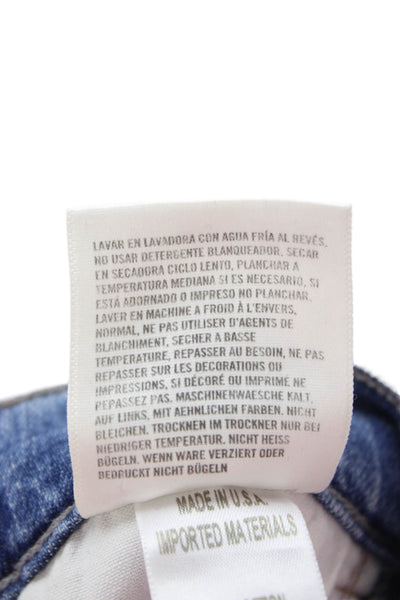 Citizens of Humanity Womens Skinny Ankle Jeans High Rise Blue Size 24