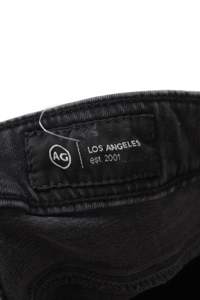 AG Adriano Goldschmied Womens Skinny Dark Gray Jeans Size 25