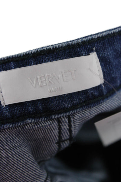Vervet Women Skinny Ankle Jeans Blue Low Rise 27 Inseam Size 24