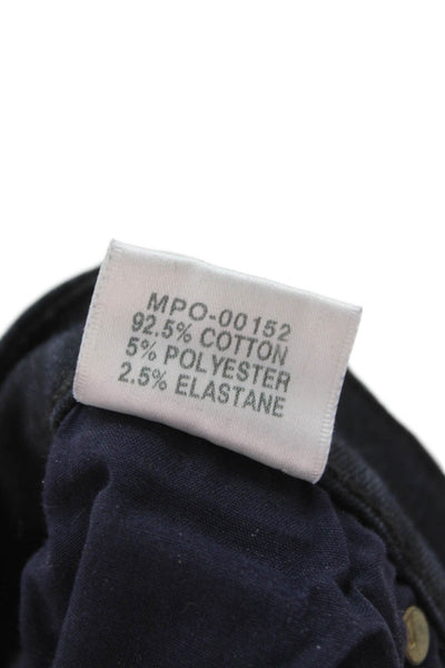 J Brand Womens Ankle Skinny Black Mid Rise Jeans Size 24