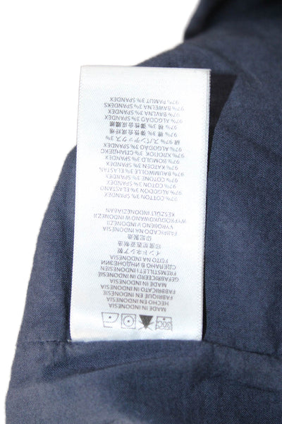 Michael Michael Kors Womens Dark Blue Anorak Parka Cotton Blend Size XS