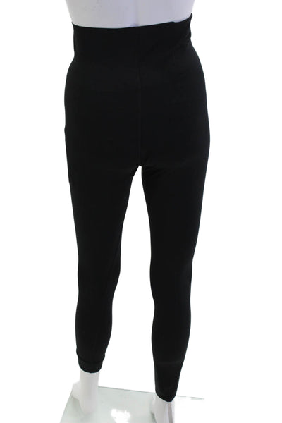 Nike Womens Black Ankle Leggings Sports 76% Polyester 24% Spandex Size XS