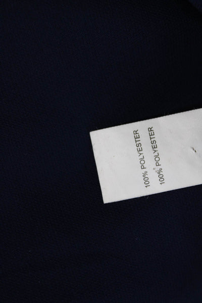 Ramy Brook Womens Dark Blue V Neck Sleeveless Tank 100% Polyester Size M