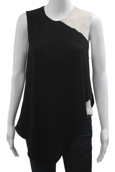 Rachel Rachel Roy Womens Black Sleeveless Tank Designer Size M
