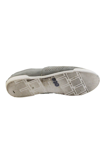 T Tahari Womens Bristol Slide On Flats Grey Size 10
