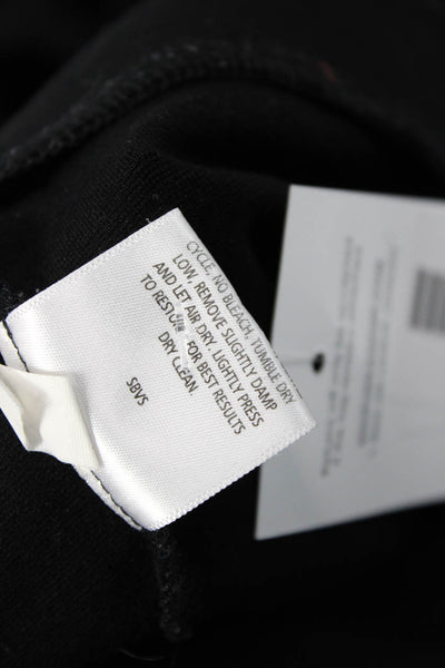 Eileen Fisher Women Black Ankle Cropped Dress Pants Size M
