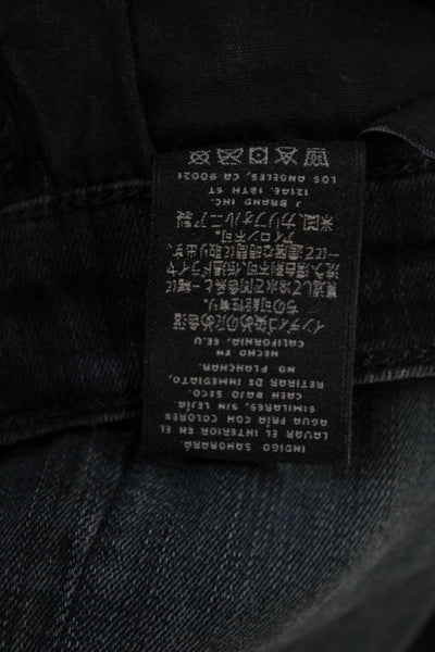 J Brand Women Dark Gray Ankle Skinny Jeans Mid Rise Petite 26in Size 26