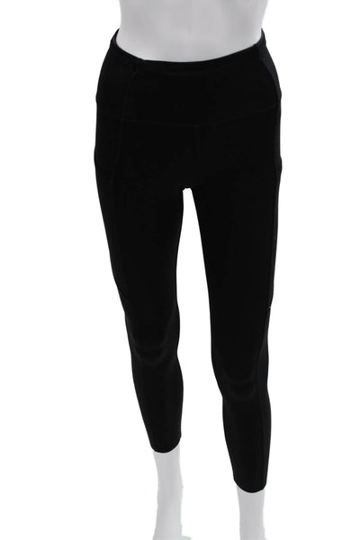 Lululemon Womens Black Nylon Ankle Leggings Size 2