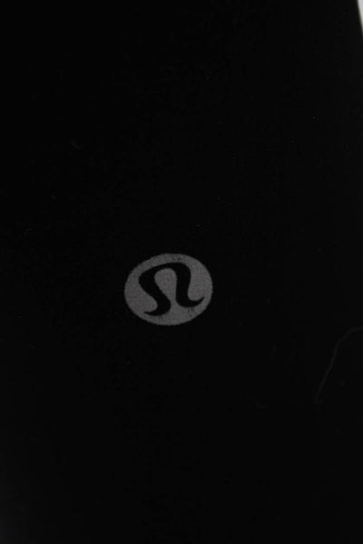 Lululemon Womens Black Nylon Ankle Leggings Size 2