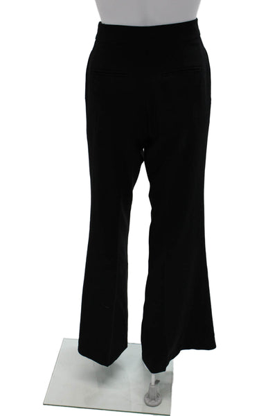 Zara Womens Black Dress Pants Polyester Hook & Eye Size XS