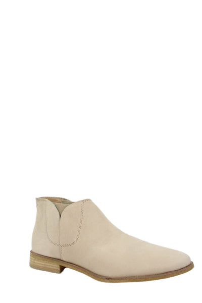 Splendid Womens Leather Paddy Ankle Boots Tan Beige Size 9.5 Medium
