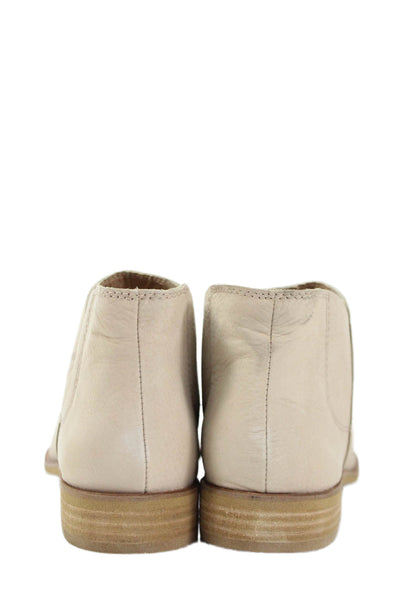 Splendid Womens Leather Paddy Ankle Boots Tan Beige Size 9.5 Medium