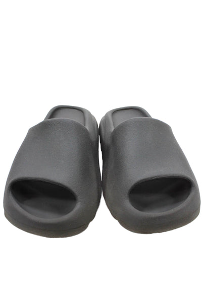 Adidas Women's Open Toe Rubber Slide Sandals Black Size 6