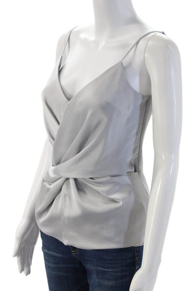 Bailey 44 Womens Gray V Neck Camisole Sleeveless Polyester Size S
