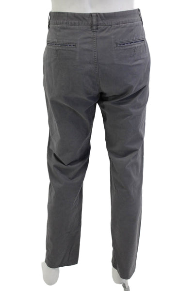 Bonobos Mens Chinos Dark Gray Inseam 32 Size 34