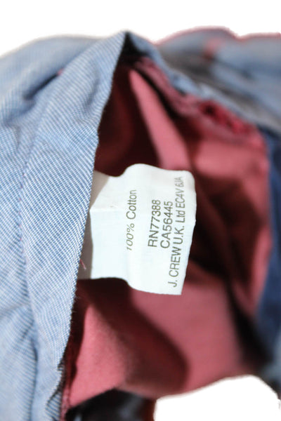 J Crew Mens Pink Chino Shorts Cotton Solid Size 34