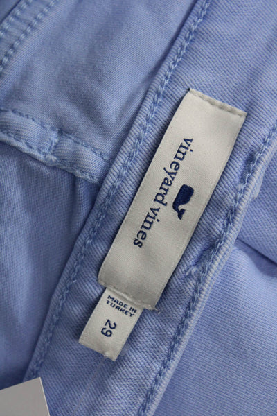 Vineyard Vines Women Ankle Cropped Light Blue Mid Rise Jeans Size 29