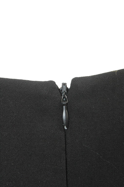 Lauren Ralph Lauren Women Sheath Dress Black Sleeveless Zip Size 10