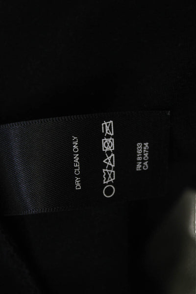 Kenneth Cole Womens A-Line Mini Dress Black V-Neck Sleeveless Size 4
