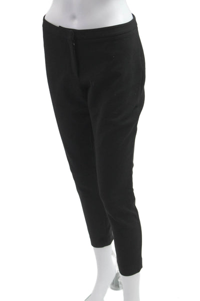 Elizabeth & James Womens Black Cropped Ankle Dress Pants Size 6