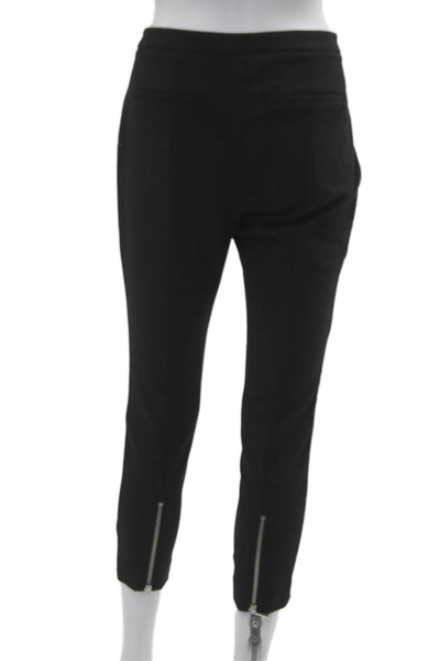 Elizabeth & James Womens Black Cropped Ankle Dress Pants Size 6