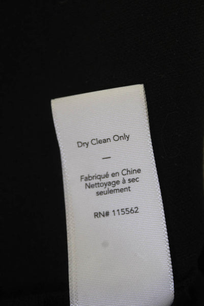 Elizabeth & James Womens Black Cropped Ankle Dress Pants Size 6