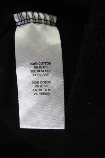 T Tahari Women Tank Shift Dress Black Cotton Round Neck Sleeveless Size 1X