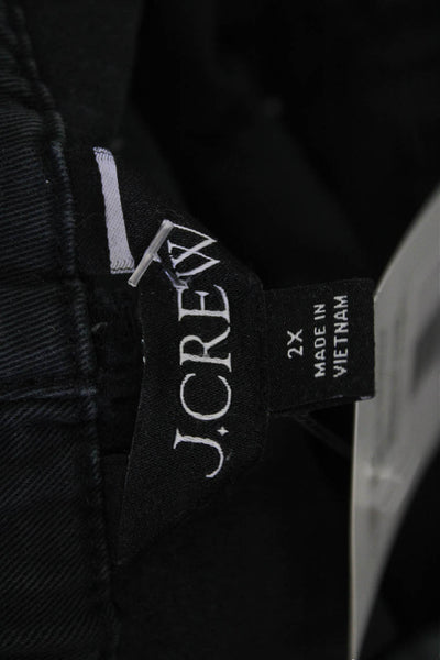 J Crew Women Black Plus Sweatpants Size 2X