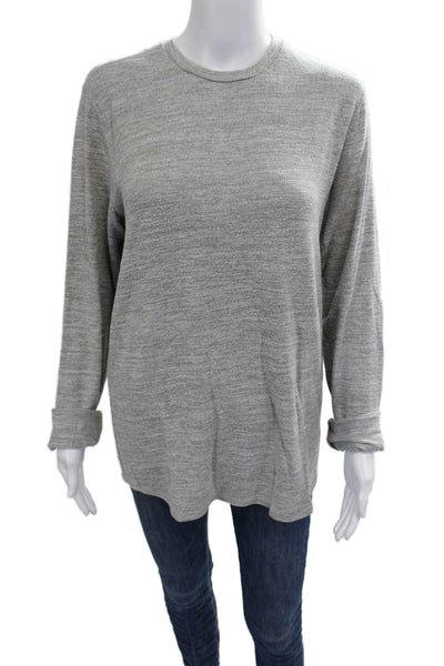 Velvet by Graham & Spencer Unisex Gray Pullover Sweater Viscose Size M