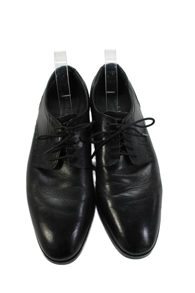 Cole Haan Grand.OS Mens Leather Brogue Lace Up Oxford Shoes Black Size 9M