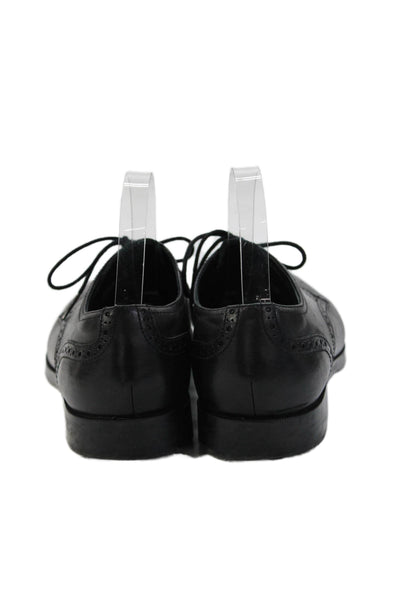 Cole Haan Grand.OS Mens Leather Brogue Lace Up Oxford Shoes Black Size 9M