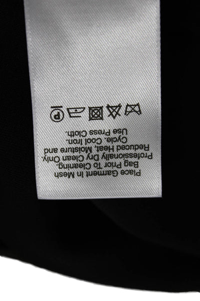 DKNY Women Sleeveless Square Neck Tunic Tank Black Size L
