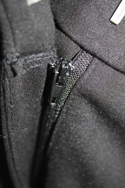 Bagatelle Women Black Cropped Dress Pants Button Closure Size L
