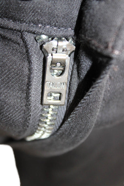 Paige Mens Black Cropped Ankle Pants Size 33