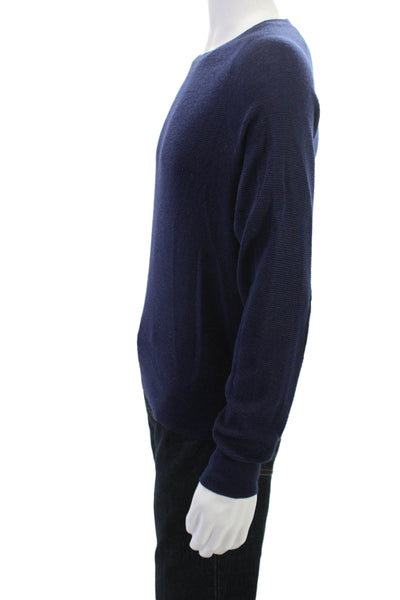 Bonobos Mens Dark Blue Pullover Sweater Crewneck Long Sleeve Size S