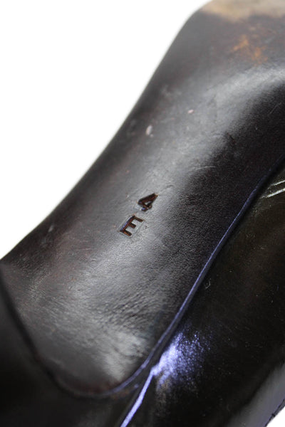 Bally Bally Womens Leather Slip On Pumps Brown Size 4