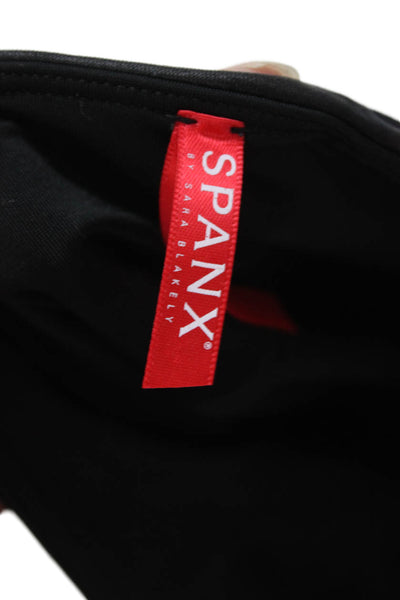 Spanx by Sara Blakely Womens Ankle Jeggings Black Camouflage Size M