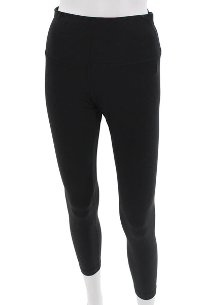 Lululemon Women Black Ankle Leggings Nylon Blend Size 8