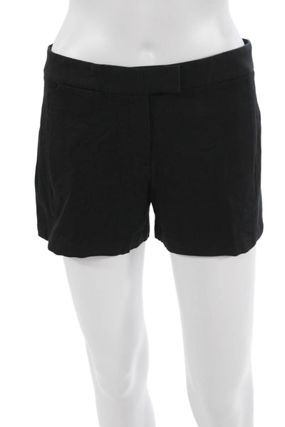 Theory Unisex Chino Shorts Black Designer Size 4